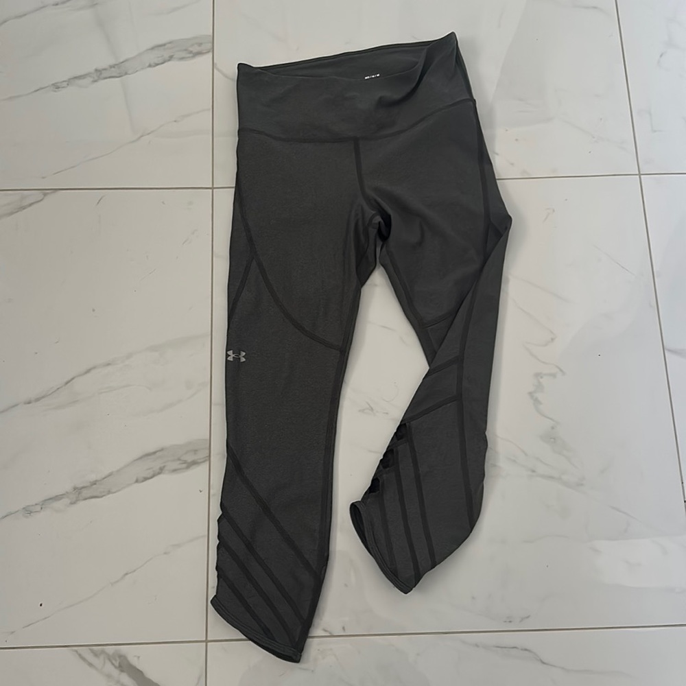 Under Armour Grey Capris Women’s Leggings - Brand New With Tags - Medium